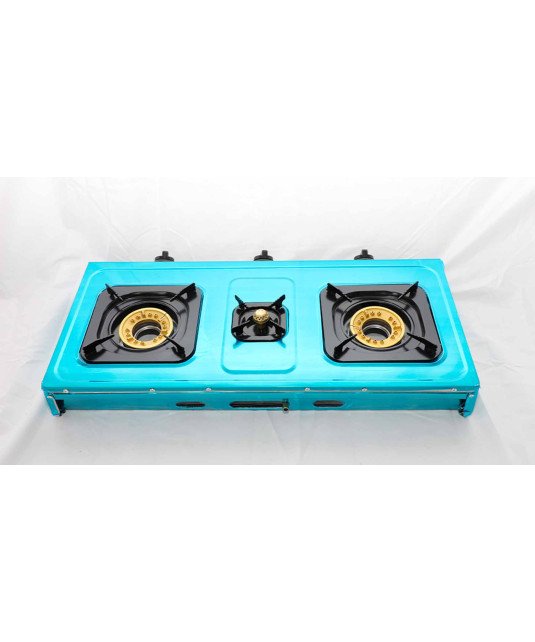 Cuisinière à Gaz-RIMA-3 Feux Inox