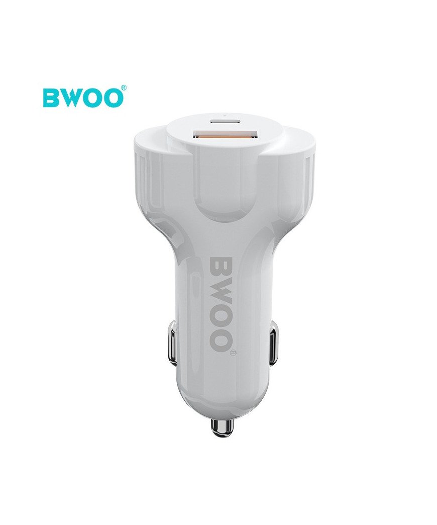 Chargeur de Voiture Rapide USB-C et USB-A - Double Port