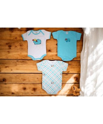 Kit Grenouillère 3 pièces/Bébé