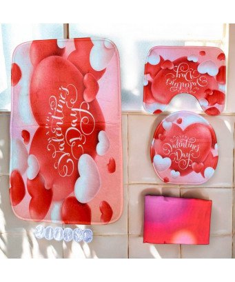 Set de douche +rideau imprimer 