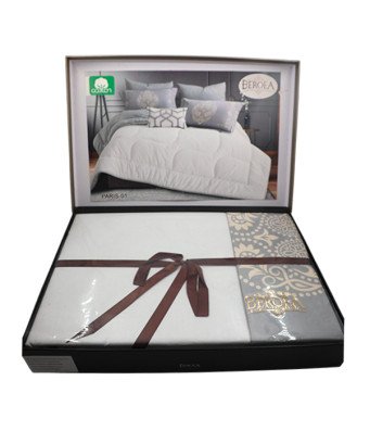 Ensemble Drap brodés en Coffret