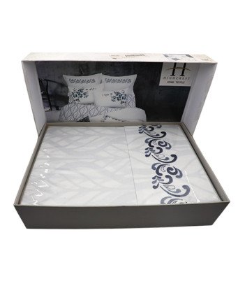 Ensemble Drap brodés en Coffret/3 PLACES 