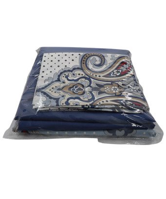 Drap 3 places /100% coton coloré