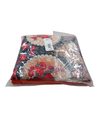 Ensemble drap/4 pièces  coton glacé; 2 draps +2 taies d'oreillers