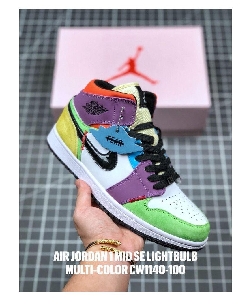 Air Jordan 1 Mid SE Multicolor