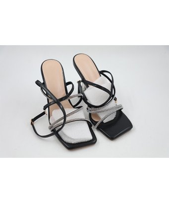 Talon ouvert noir