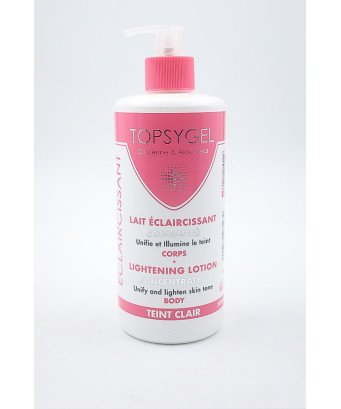 Topsygel glycérine & aloe vera lait éclaircissant