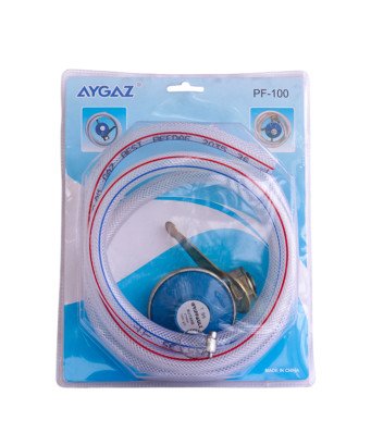 Raccord de Gaz/Tondeur/1.5m/Transparent
