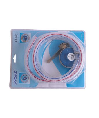 Raccord de Gaz/Tondeur/1.5m/Transparent