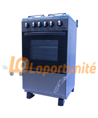 Cuisinière avec Four 50*50 GRIS/Plateau inox/Universal