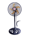 Ventilateur Kirikou Noir/5 élices doré/ Crown