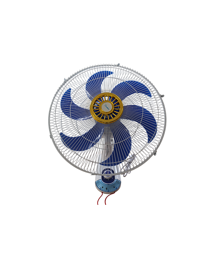 Ventilateur Mural /5 élices doré /Crown/18 pouces