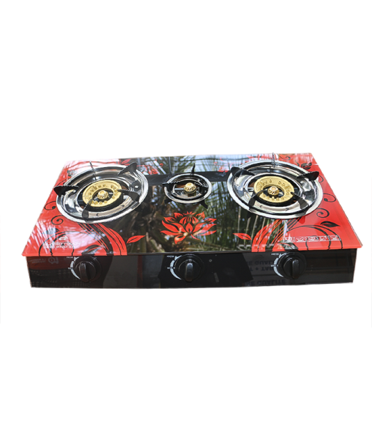 Rechaud 3 feux vitré/Classy touch/700*380*94MM