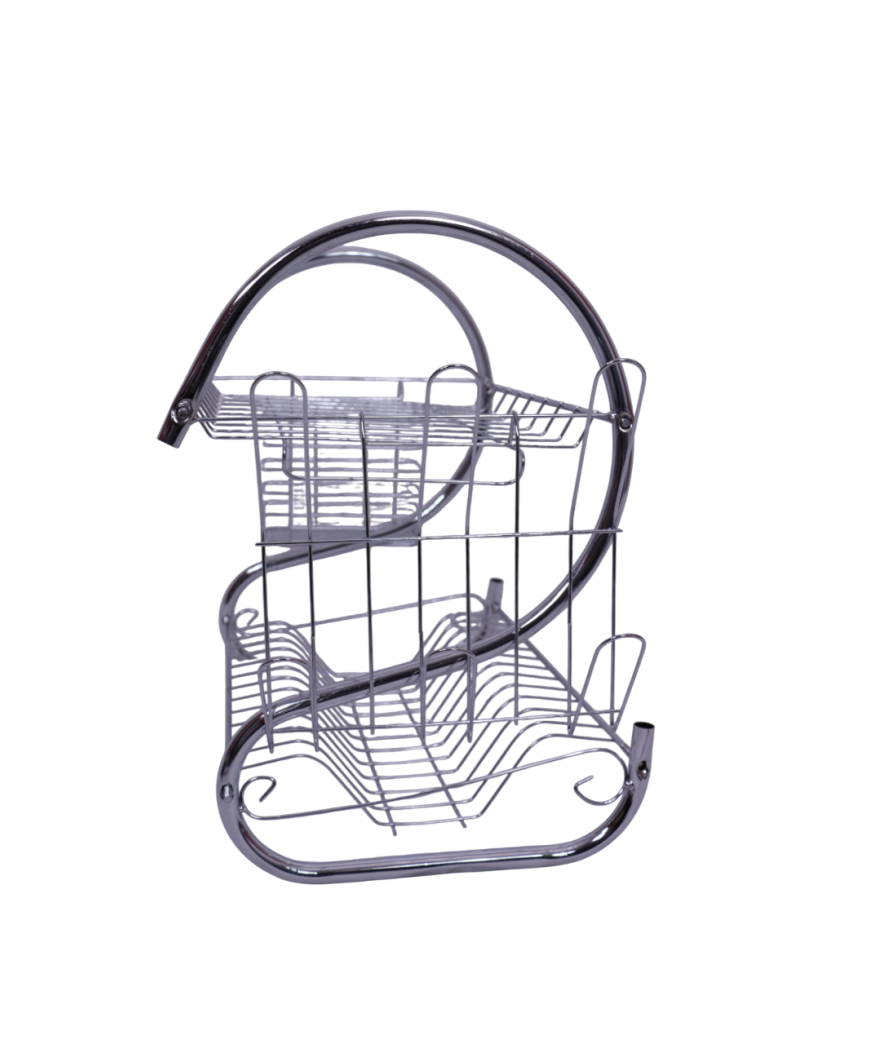 Egouttoir Vaisselle -Inox-2 niveaux