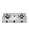 Gazinière 3 Feux Inox Automatique-Millenium