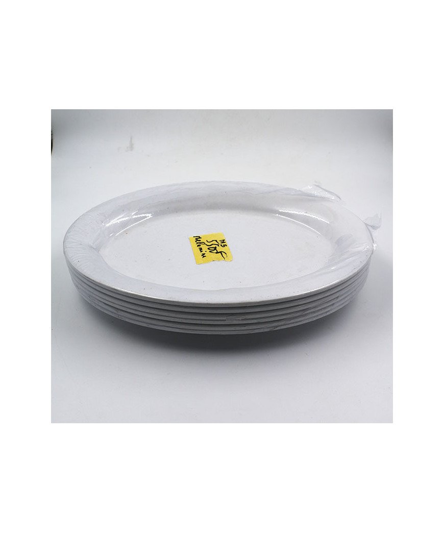 Assiette en porcelaine x6/M13