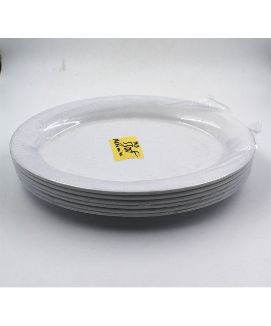 Assiette en porcelaine x6/M13