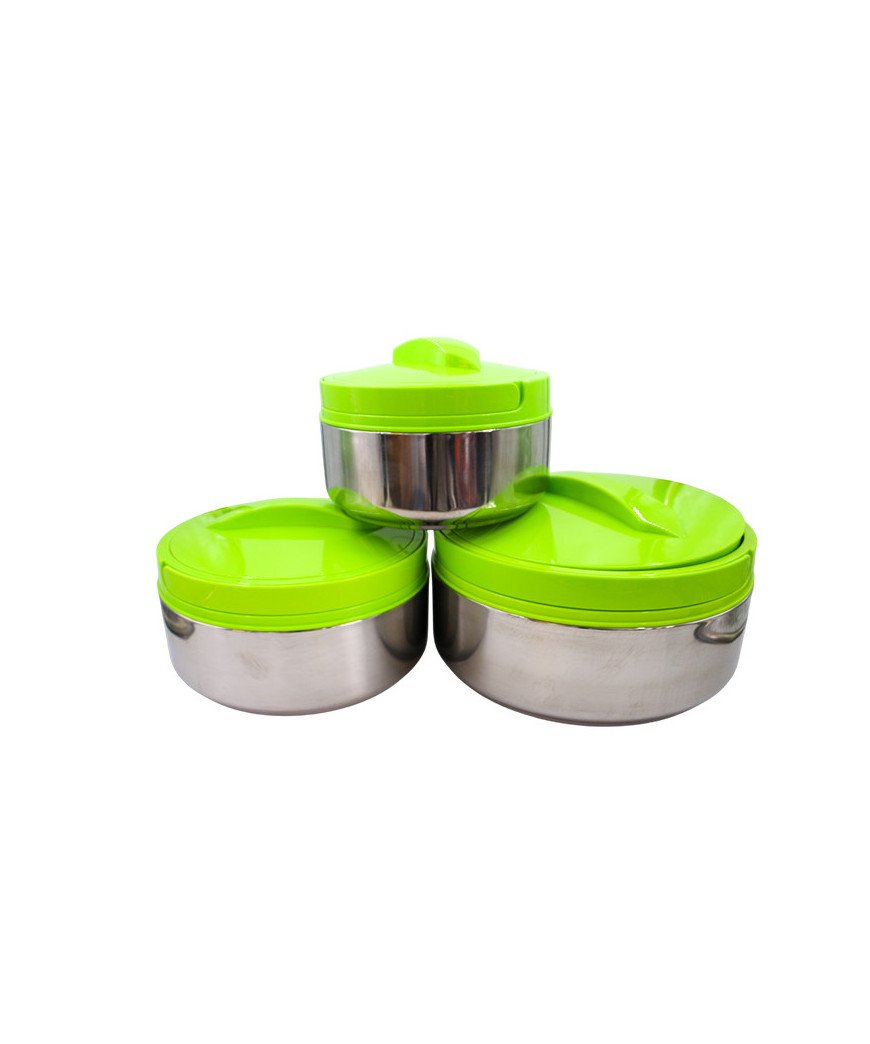 Thermos pour repas 3 pièces