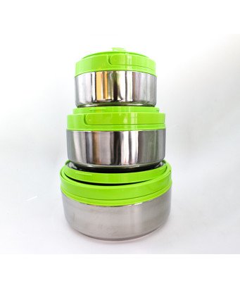 Thermos pour repas 3 pièces