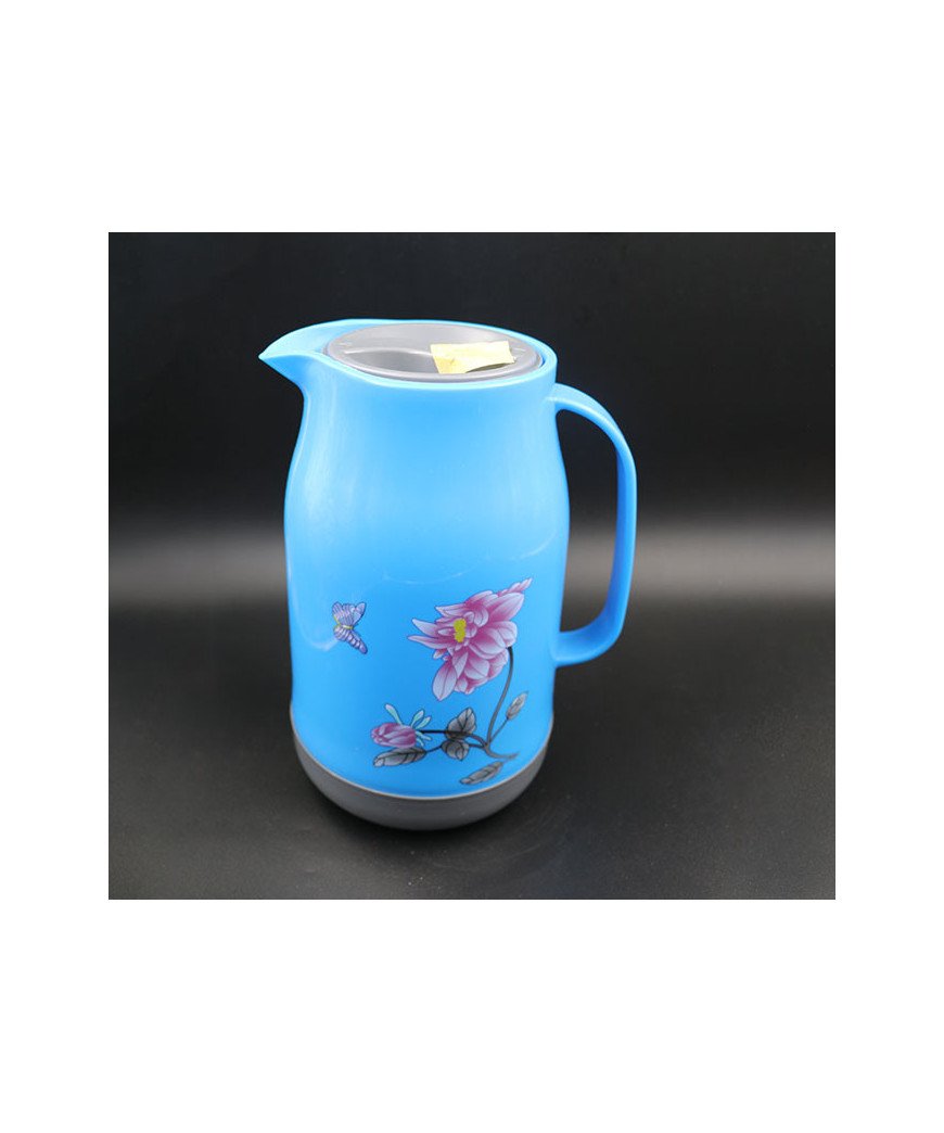 KIT de table carafe, plateau, 4 gobelets en plastique