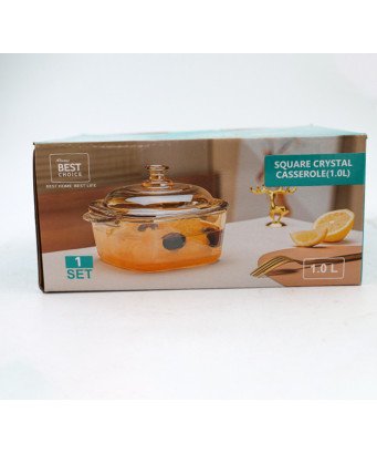 Casserole vitré cassable résistant à la chaleur FBW-1U /1L