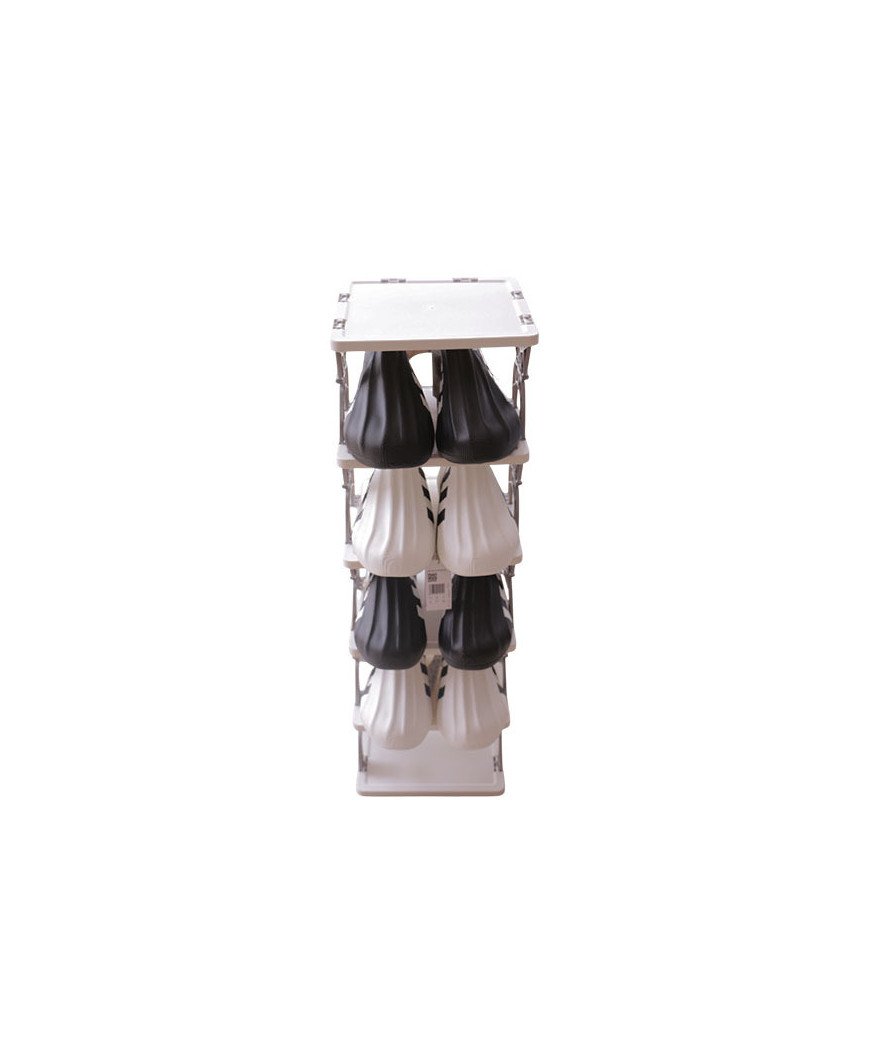 Etagère de chaussure en plastique résistant x6