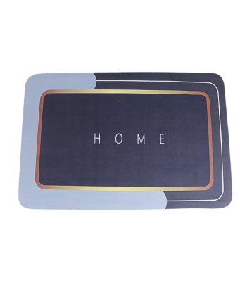 Paillasson Tapis De Porte Antidérapant Et Absorbant DouChe chambre Salon/58*28cm/T8