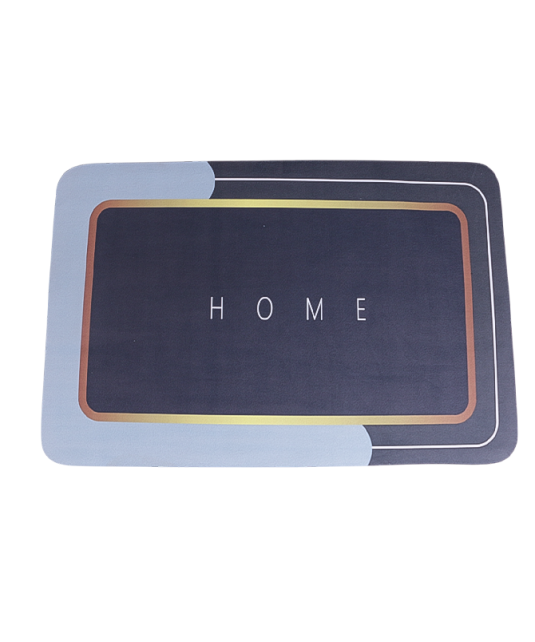 Paillasson Tapis De Porte Antidérapant Et Absorbant DouChe chambre Salon/58*28cm/T8