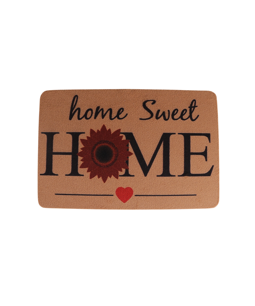 Tapis de paillason /home sweet /58*38cm/T13