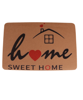 Tapis de  paillason /home sweet /58*38cm/T14