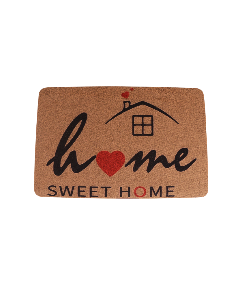 Tapis de paillason /home sweet /58*38cm/T14