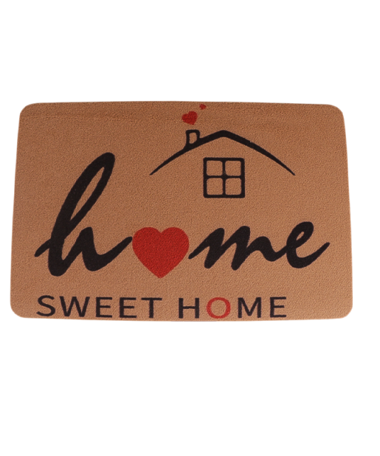 Tapis de  paillason /home sweet /58*38cm/T14