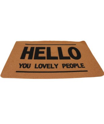 Tapis de  paillason /Lovely people /58*38cm/T16
