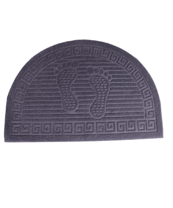 Tapis de  paillason /demi cicuclaire /40*60cm/T17
