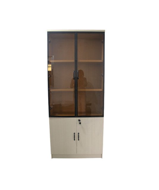 Armoire Bureau 2 battants / vitré /Ar3