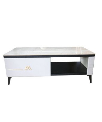 Table TV en bois avec marbre/TV2
