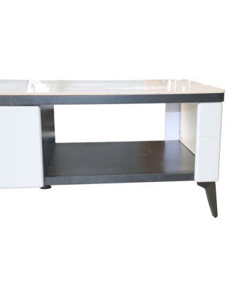 Table TV en bois avec marbre/TV2