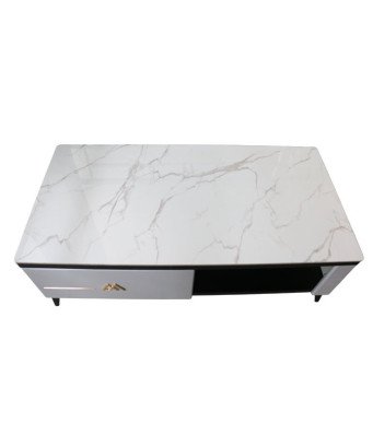 Table TV en bois avec marbre/TV2