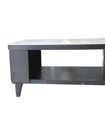 Table TV en bois avec marbre/TV3