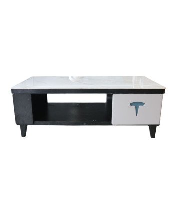 Table TV en bois avec marbre/TV3