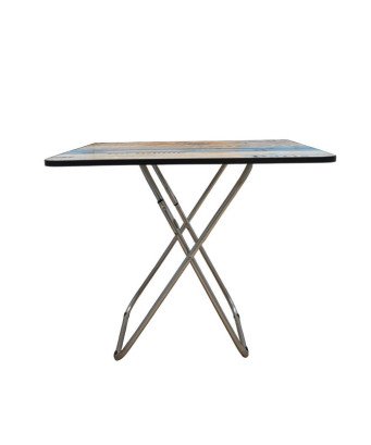 Table en bois carré pliable /80*80cm