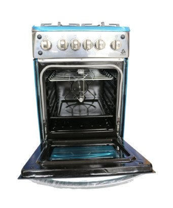 Gazinière 50*50 Inox /Chigo/allumage automatique/lumière dans le four /Tourne broche