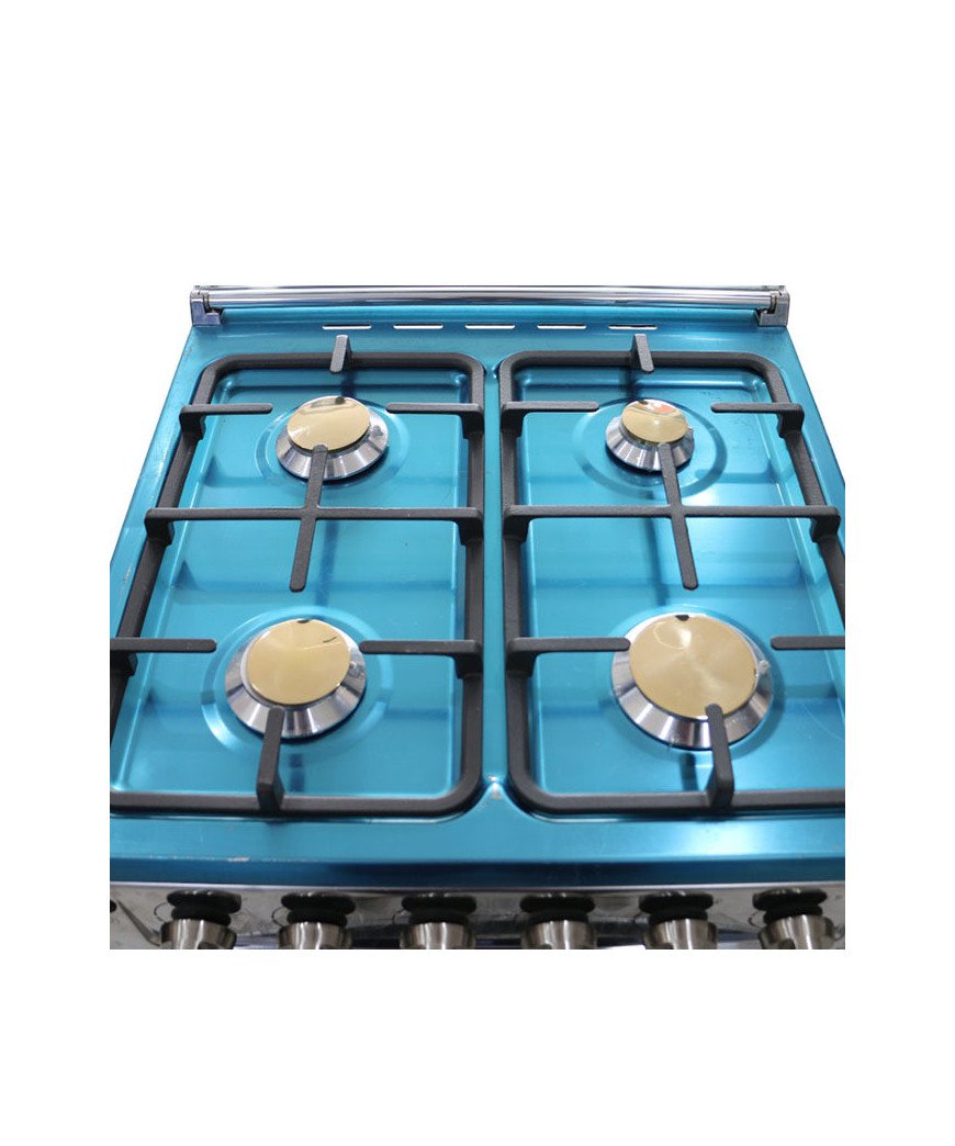 Gazinière 60*60 Inox /Chigo/allumage automatique/lumière dans le four