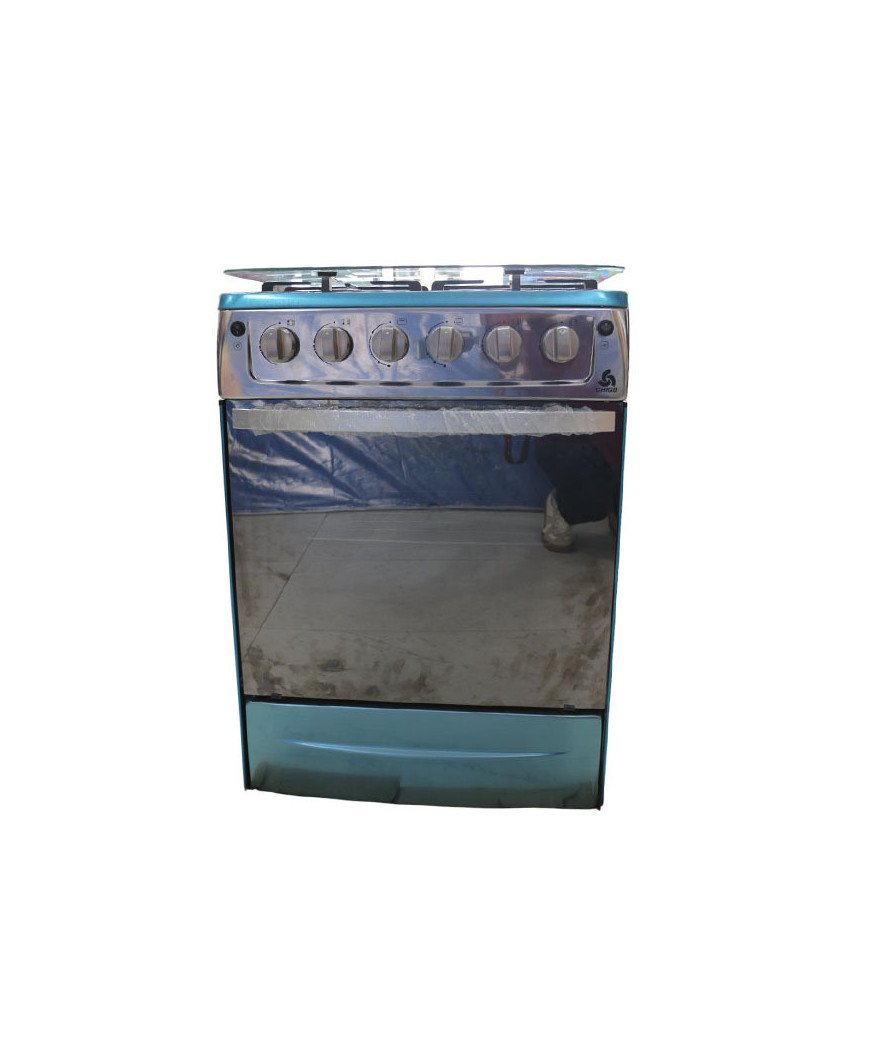 Gazinière 60*60 Inox /Chigo/allumage automatique/lumière dans le four