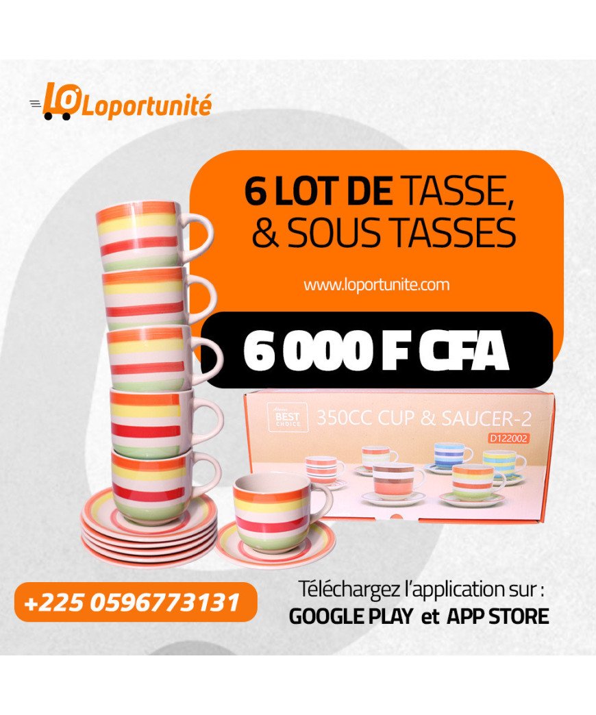 Pétit déjeuner avec vos tasses et prenez de l'énergie pour aborder une journée merveilleuse béni .