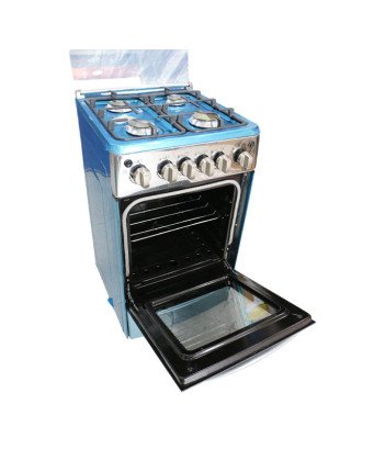 Gazinière 50*50 Inox /Chigo/allumage automatique/lumière dans le four