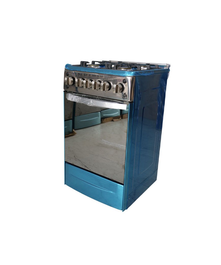 Gazinière 60*60 Inox /Chigo/allumage automatique/lumière dans le four /Tourne broche