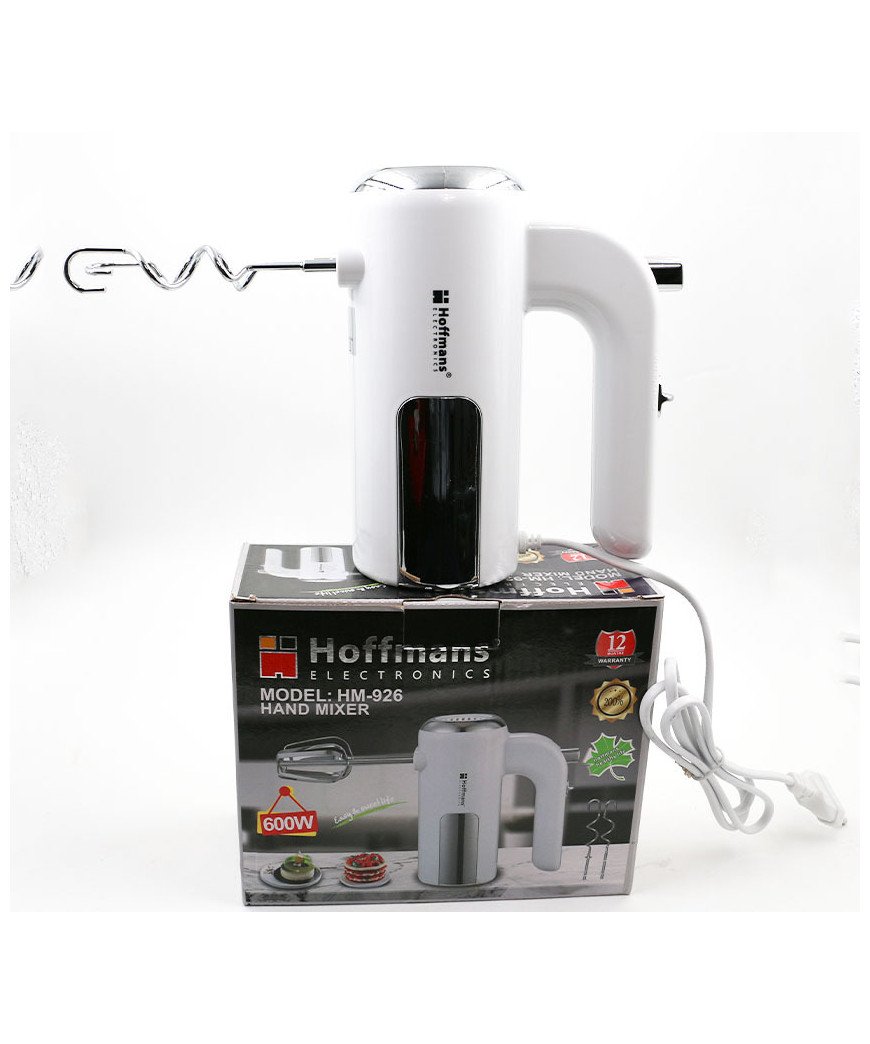 Batteuse électrique en acier inoxydable blanc /Hoffmans /600w