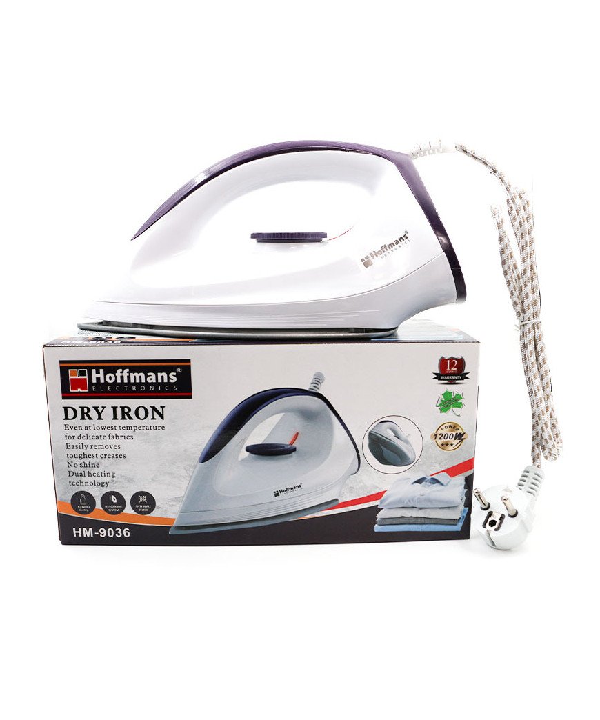 Fer à repasser /à sec /Hoffmans /1200w