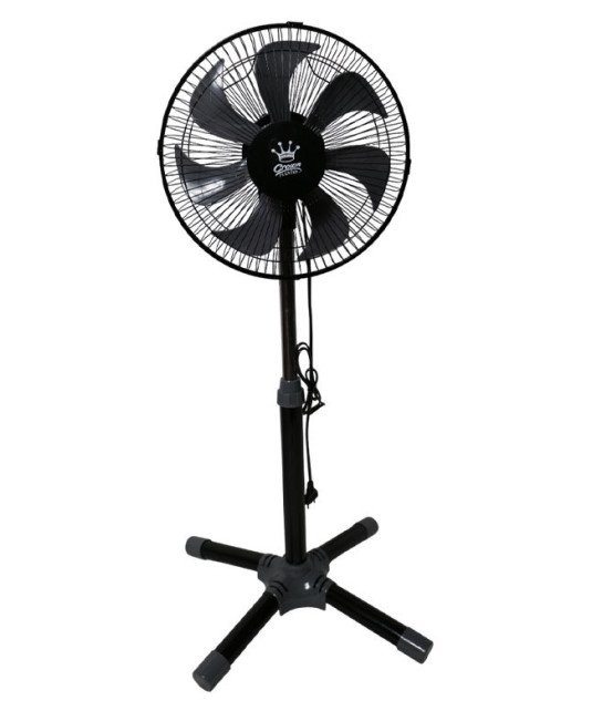 Ventilateur Kirikou Noir/5 élices doré/ Crown